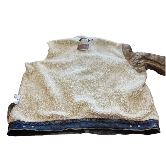 Levi’s Premium Big E Sherpa Trucker Jacket XXL Heavy Warm 16365‑0070 EXC Cond - Picture 15 of 16